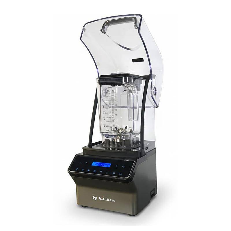 By Kitchen Vortex Silencer Pro Gürültü Önleyici Kapaklı Dijital Bar Blender, 2 Lt, 1800 W, 220 V, Gri - 1