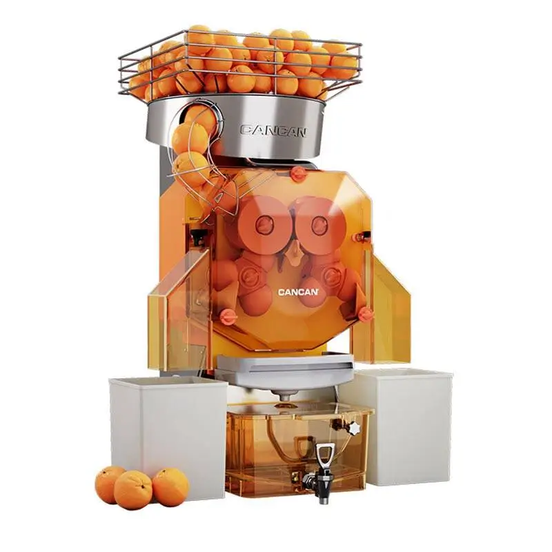 Cancan 0204 Depolu Profesyonel Otomatik Portakal Sıkma Makinesi - 1