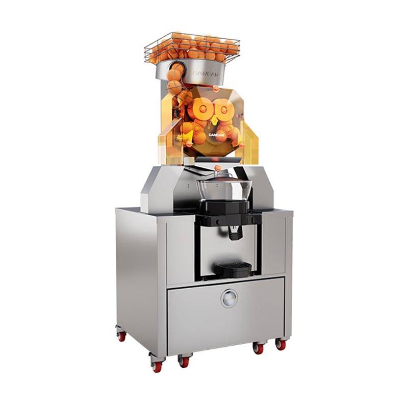 Cancan 0208 Soğutmalı Arabalı Portakal Sıkma Makinesi, Otomatik, Hızlı, Hijyenik Sıkım - 1