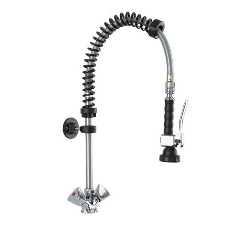 Cancan 0505 MT05 Mini Boy Tezgaha Monte Ön Yıkama Duşu, Paslanmaz Örgülü - Cancan