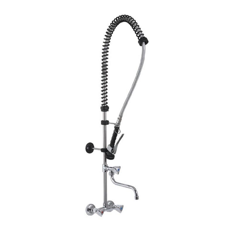 Cancan 0513 MT04 Deluxe Duvara Monte Ara Musluklu Ön Yıkama Duşu - Cancan