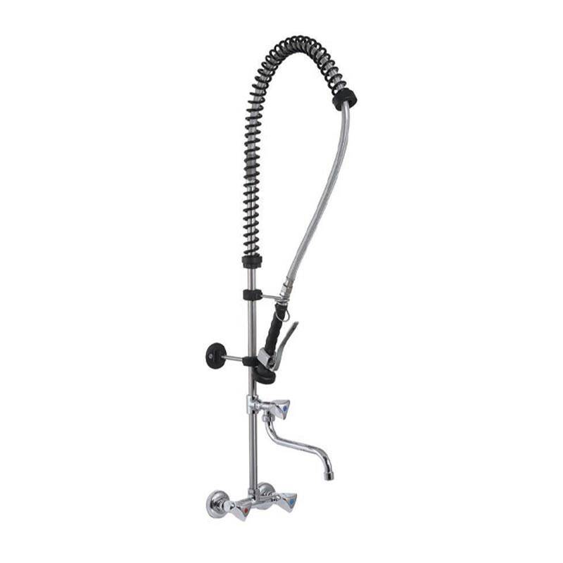 Cancan 0513 MT04 Deluxe Duvara Monte Ara Musluklu Ön Yıkama Duşu - 1