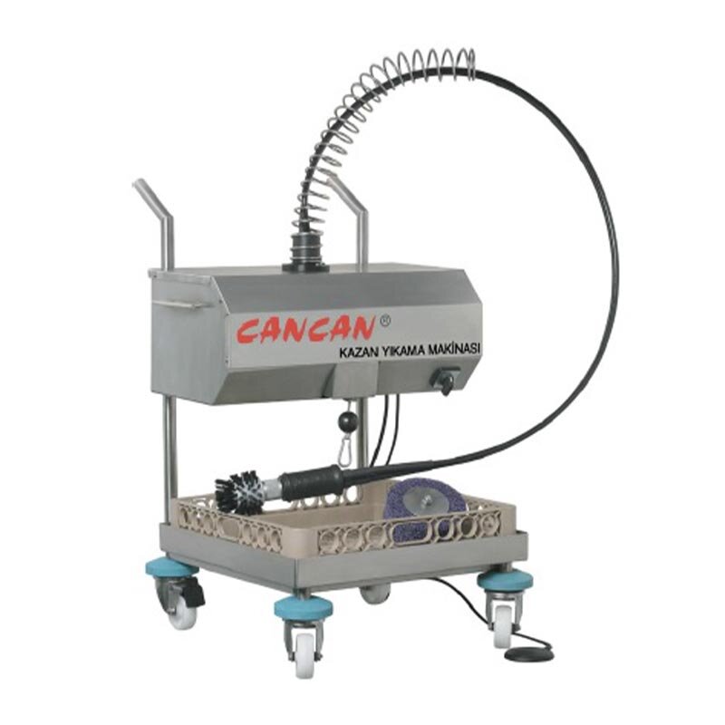 Cancan 1105 Kazan Yıkama Makinesi Arabası, Endüstriyel Tip - Cancan