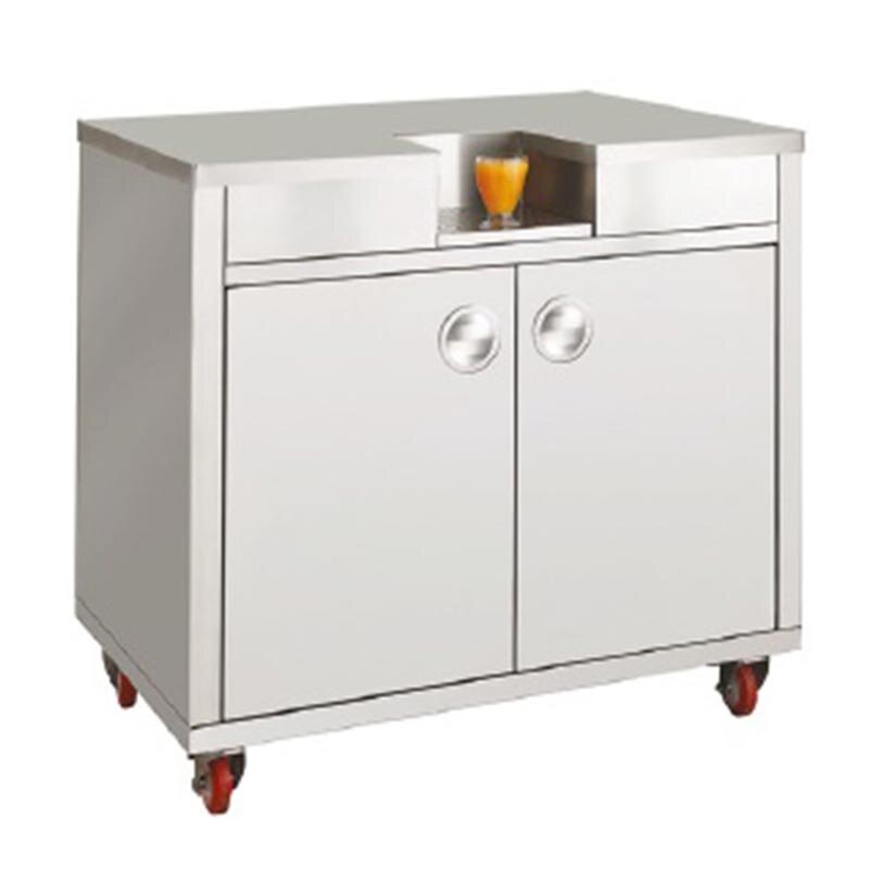 Cancan 1107 Çift Posa Kovalı Mobil Servis Arabası, Geniş Hacimli, Kilitli Tekerlekli - Cancan