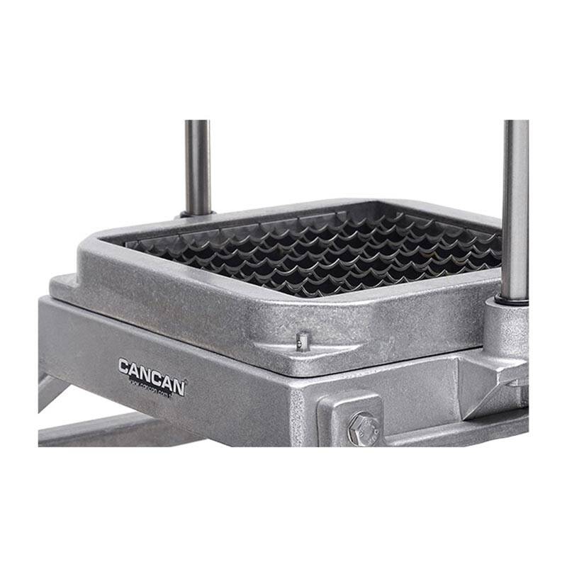 Cancan 1301-2 Sebze ve Meyve Doğrayıcı, Paslanmaz Çelik, 25x25 mm Disk - 5