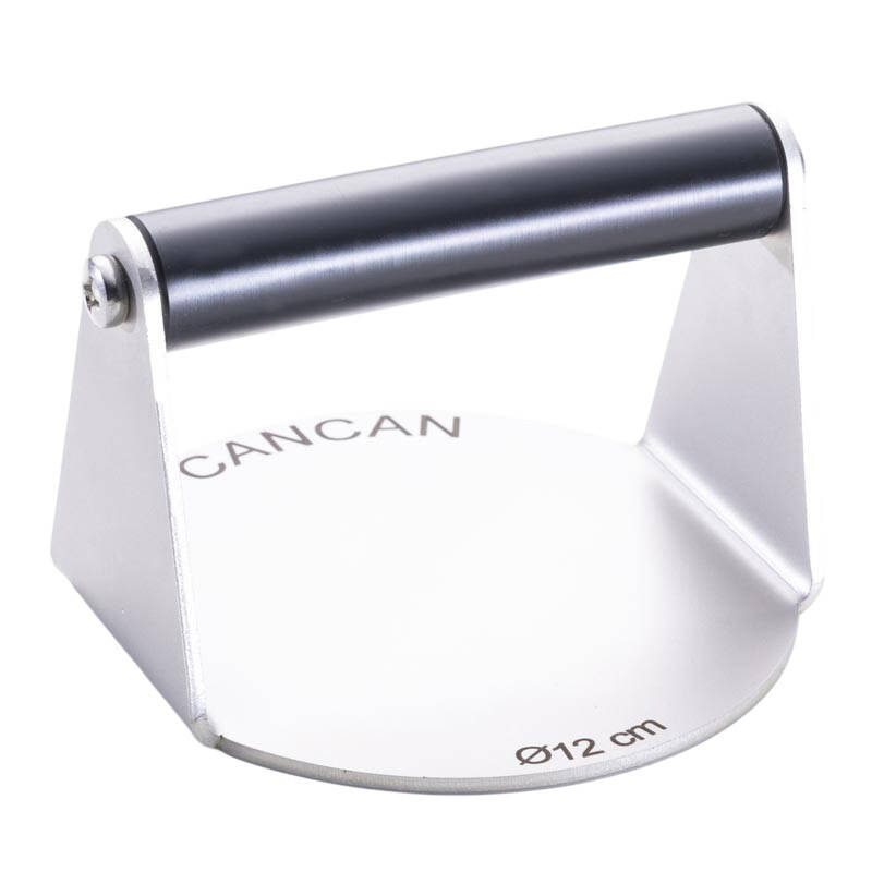 Cancan 1706 Smash Burger Presi, Paslanmaz Çelik Taban, 12 cm - 1