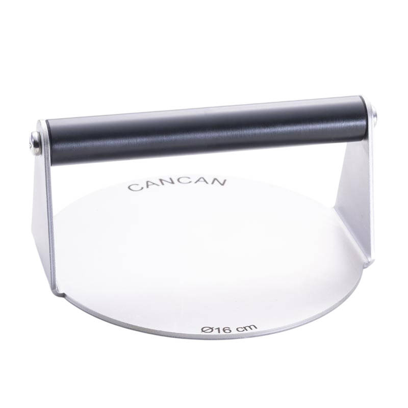 Cancan 1706 Smash Burger Presi, Paslanmaz Çelik Taban, 16 cm - 1