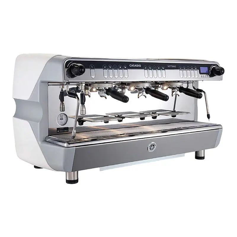 Casadio NETTUNO A2 ES Compact Tall Cup Tam Otomatik Espresso Kahve Makinesi, 2 Gruplu, Beyaz, Led Aydınlatma - 1