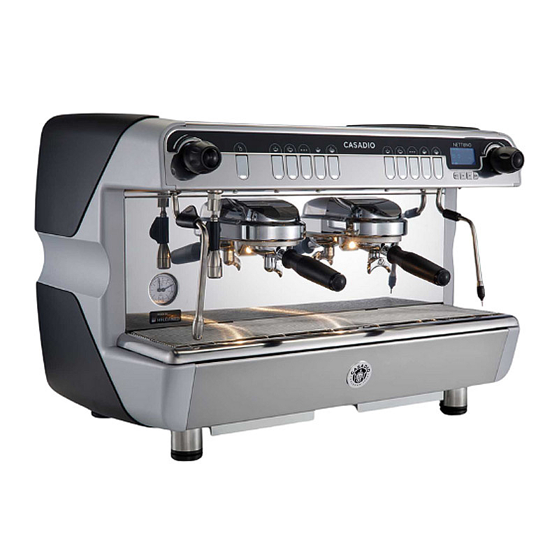Casadio NETTUNO A2 ES Compact Tall Cup Tam Otomatik Espresso Kahve Makinesi, 2 Gruplu, Siyah, Led Aydınlatma - Casadio