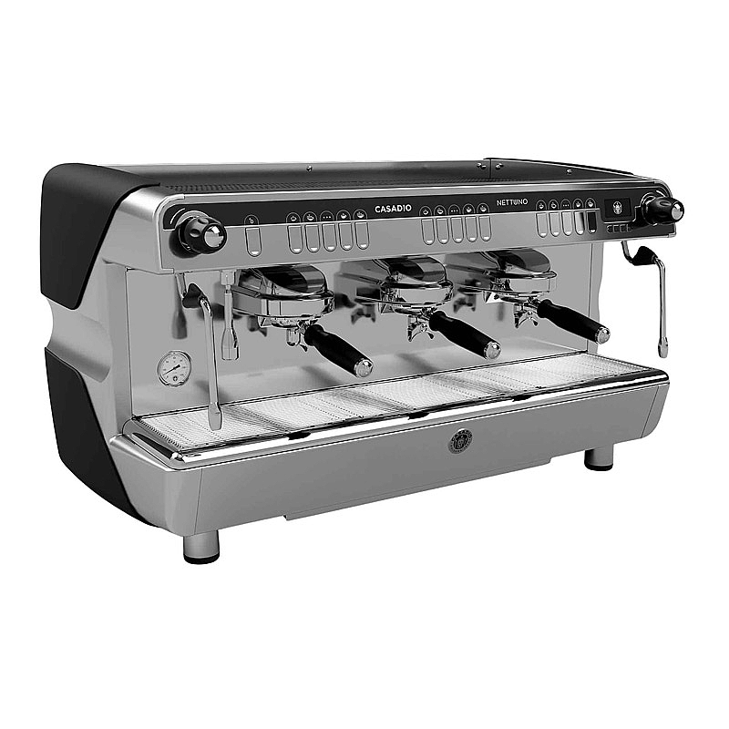 Casadio NETTUNO A3 ES TC Tall Cup Tam Otomatik Espresso Kahve Makinesi, 3 Gruplu, Siyah, Dijital Ekran - Casadio