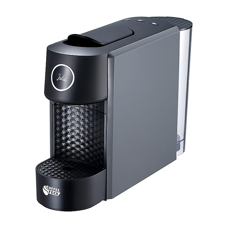 Coffeetech CN-L0201 Julia Kapsül Kahve Makinesi, Nespresso Kapsül Uyumlu, Gri, 102x355x240 mm. - 1