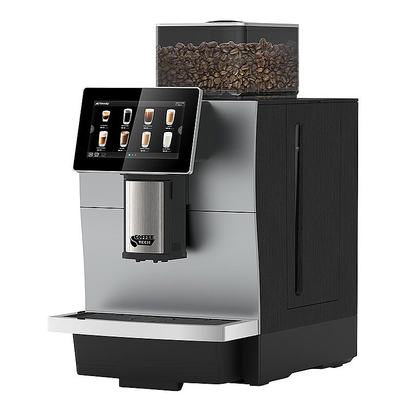 Coffeetech JL30 Ödeme Sistemli Tam Otomatik Kahve Makinesi, Iceberg Süt Soğutucu ve Karton Bardak Standı Hediyeli, Otomatik Temizleme - 5