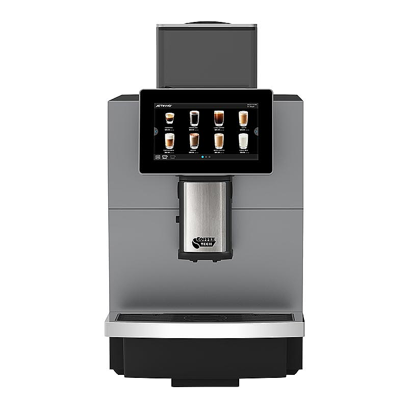 Coffeetech JL30 Tam Otomatik Kahve Makinesi, Iceberg Süt Soğutucu ve Karton Bardak Standı Hediyeli, Çelik Dış Yüzey - 3