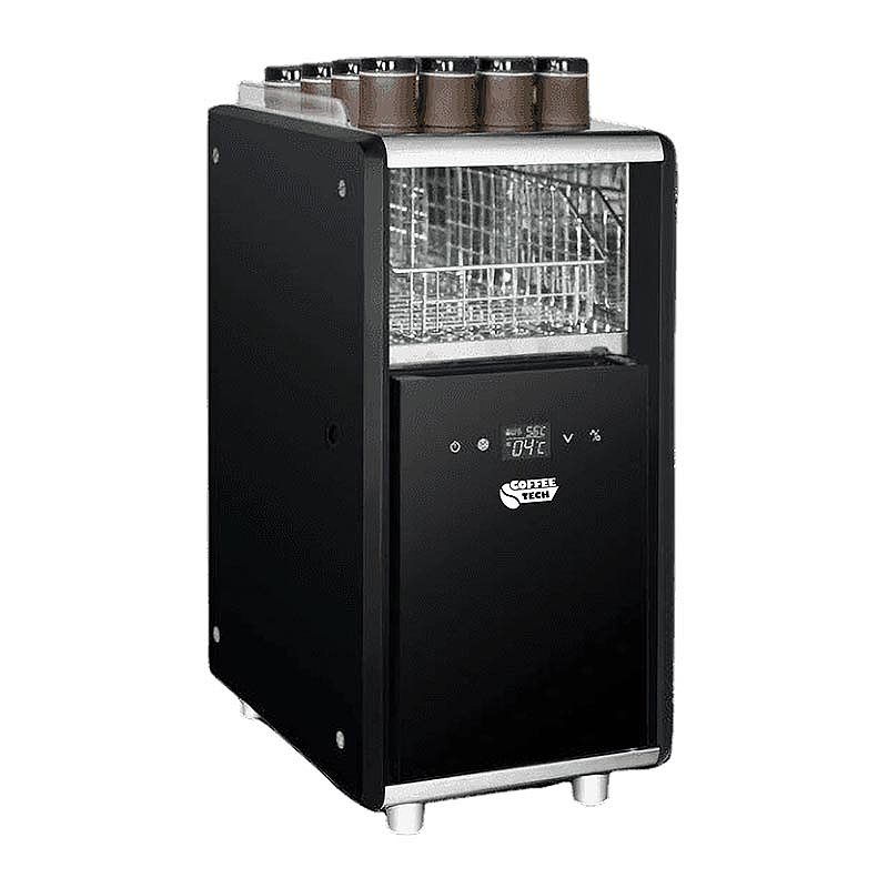 Coffeetech MC8H2S Süt Soğutucu ve Fincan Isıtıcı, 9 Lt, Dijital Ekran - 1