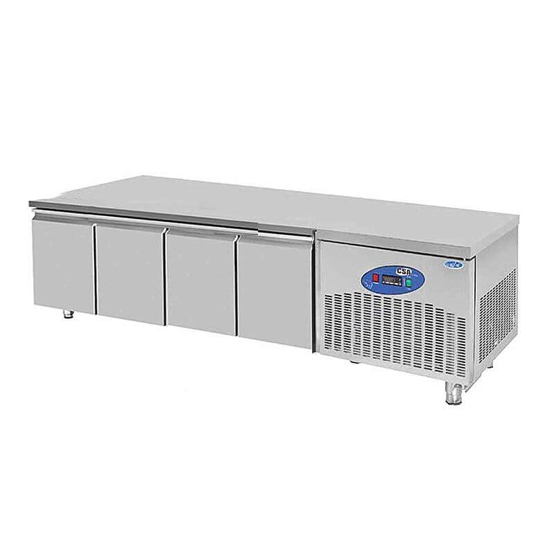CSA CS-CIH 4-700 Cihaz Altı Buzdolabı, 4 Kapılı, 310 Lt. - CSA Inox