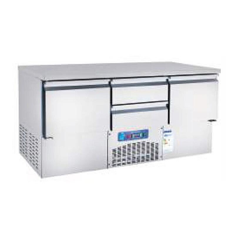 CSA CS-CIH3 700 Alttan Motorlu Yatay Buzdolabı, 210 Lt. - CSA Inox