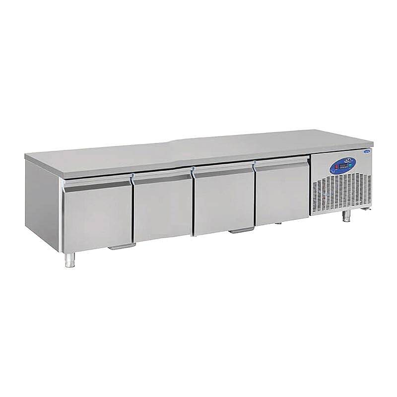 CSA CS-CIK 4-600 Cihaz Altı Derin Dondurucu, Paslanmaz Çelik, 4 Çekmeceli, 260 Lt. - 1