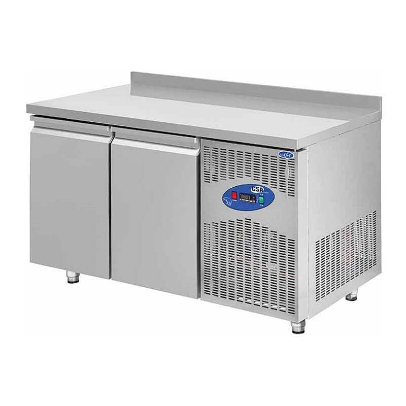CSA CS-TEZ 2D-600 Tezgah Tipi Derin Dondurucu, Paslanmaz Çelik, 2 Kapılı, 251 Lt. - CSA Inox
