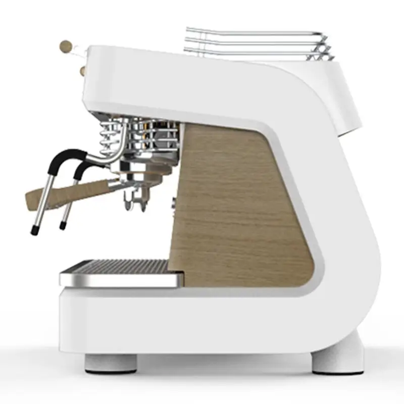 Dalla Corte XT Barista Espresso Kahve Makinesi, Multi Boiler, 2 Gruplu, Beyaz Meşe - Dalla Corte (1)