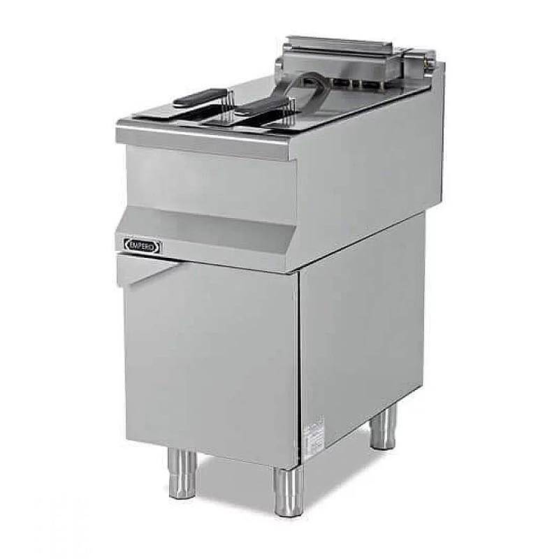 Empero 700 Plus Dolaplı Fritöz, Paslanmaz Çelik, 24 Lt, Doğalgazlı - 1