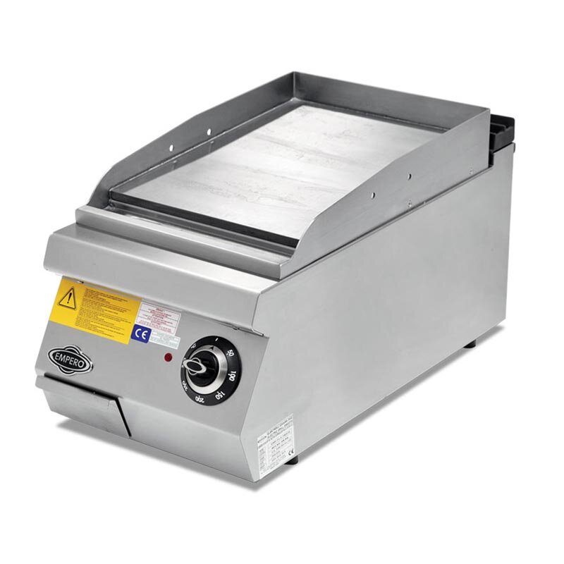 Empero 700 Plus Oluklu Izgara, Paslanmaz Çelik, 40x73x30 cm, Krom Tablalı, Gazlı - Empero