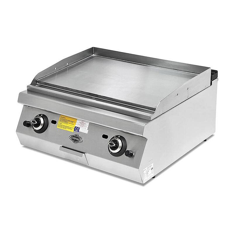 Empero 700 Plus Yarı Oluklu Izgara, Paslanmaz Çelik, 80x73x30 cm, LPG'li - Empero
