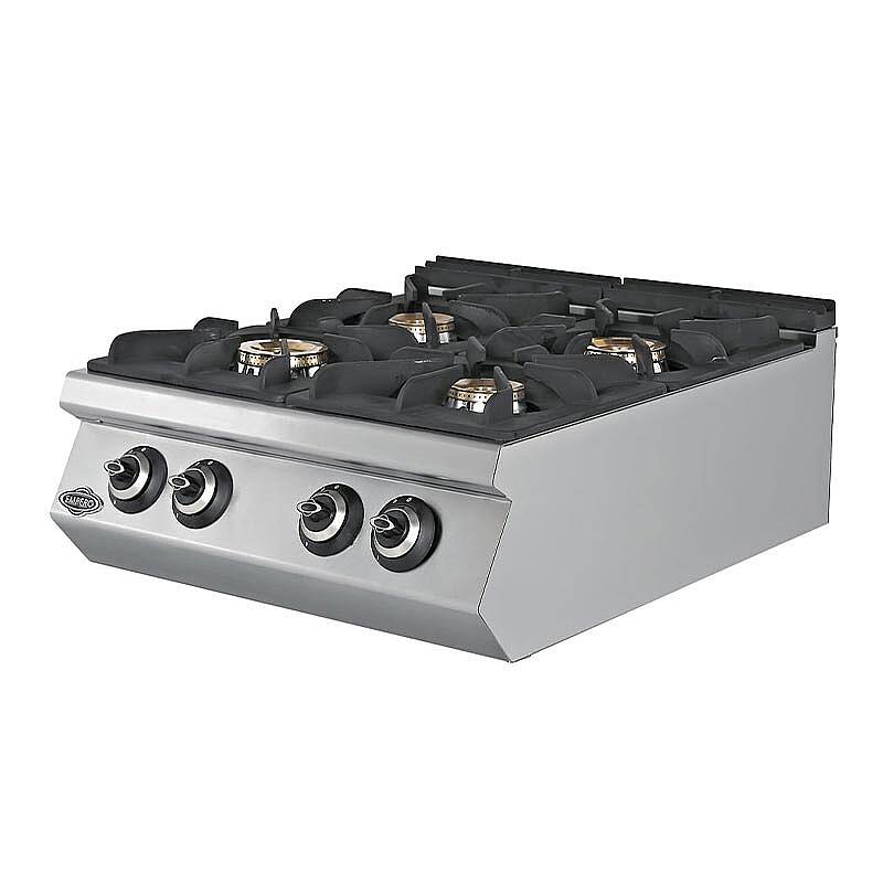Empero 900 Plus 4 Brülörlü Set Üstü Ocak, Paslanmaz Çelik, LPG'li - 1