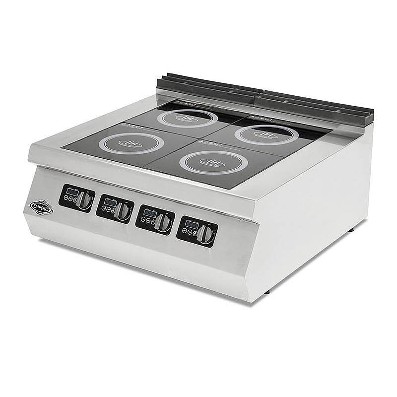 Empero 900 Plus İndüksiyon Ocak, Paslanmaz Çelik, 4'lü, 80x90x30 cm, Elektrikli - 1