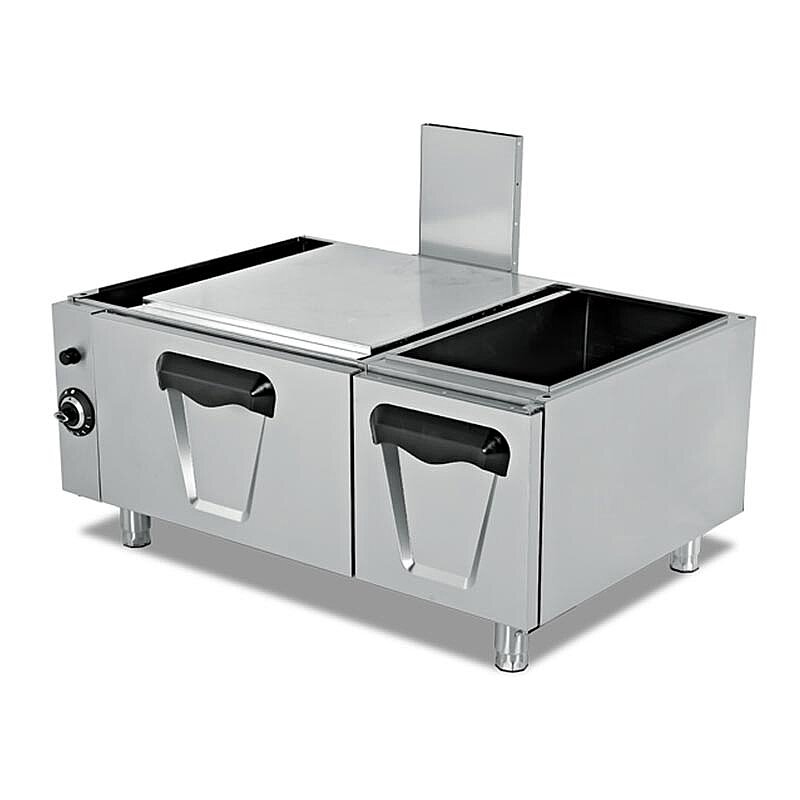 Empero 900 Plus Set Altı Fırın, Paslanmaz Çelik, 120x79x55 cm, LPG'li - Empero