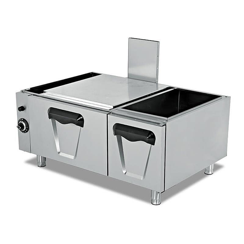 Empero 900 Plus Set Altı Fırın, Paslanmaz Çelik, 120x79x55 cm, LPG'li - 1