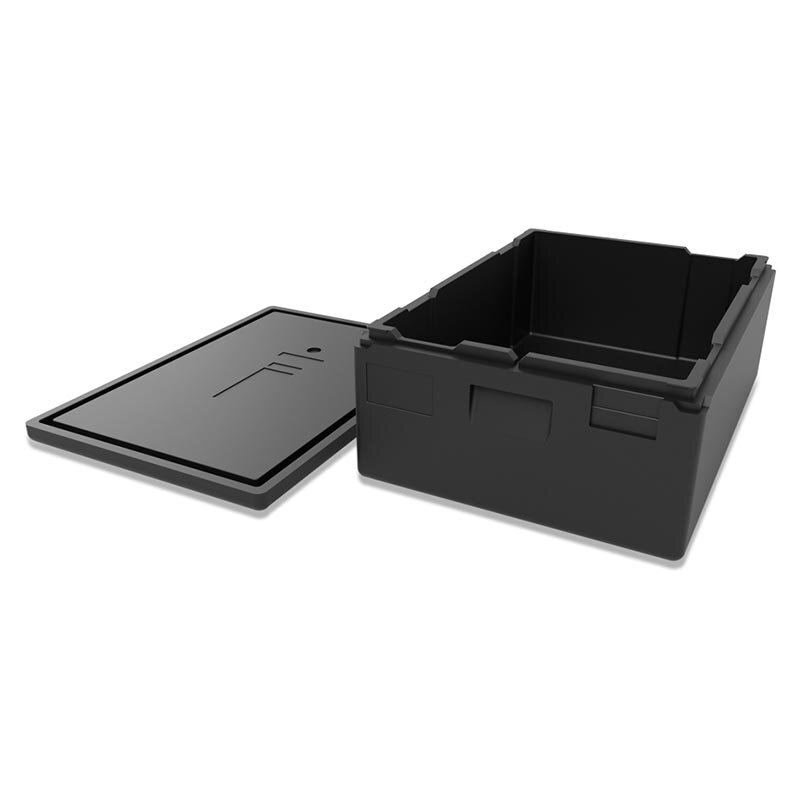 Empero Carrybox Thermobox, Üstten Yüklemeli, 60x40x30 cm, 81 Lt, 1.6 kg, Siyah - Empero