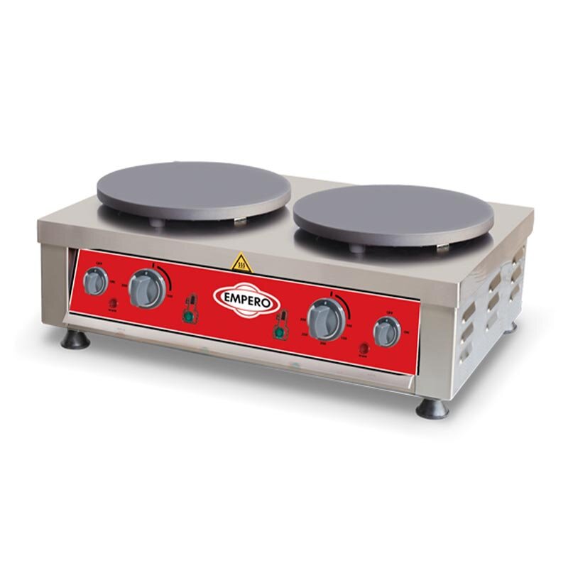 Empero Classico Krep Makinesi, İkili, Elektrikli, 220 V - Empero