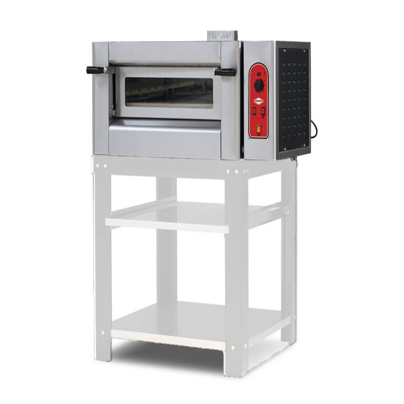 Empero EMP.4G 30 cm x 4 Pizza Kapasiteli Tek Katlı Pizza Fırını, Gazlı, Endüstriyel - 1