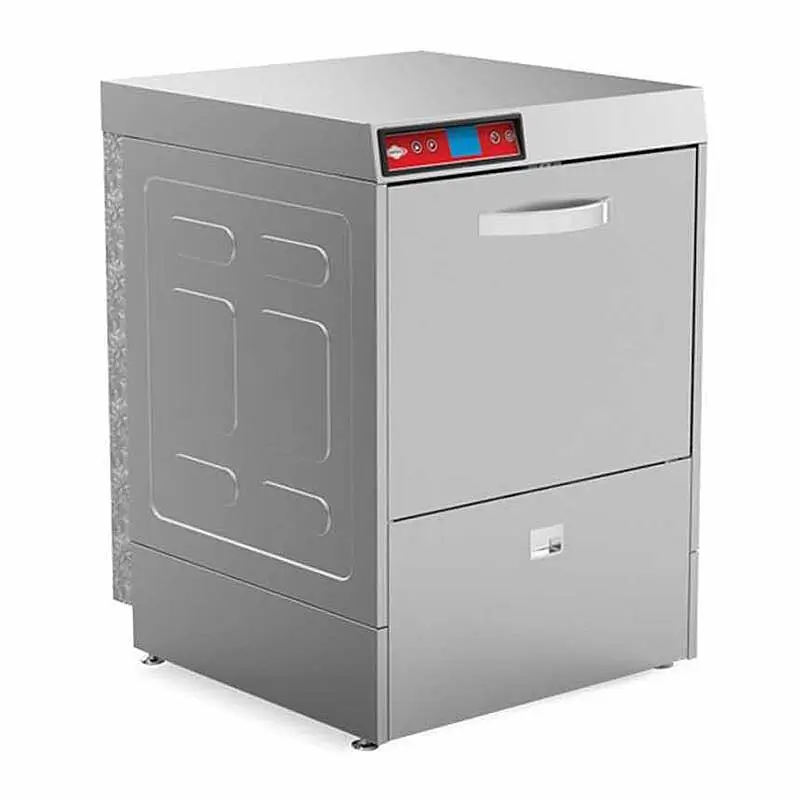 Empero EMP.500 Çift Çidarlı Set Altı Bulaşık Makinesi, Paslanmaz Çelik, 380 V - 1