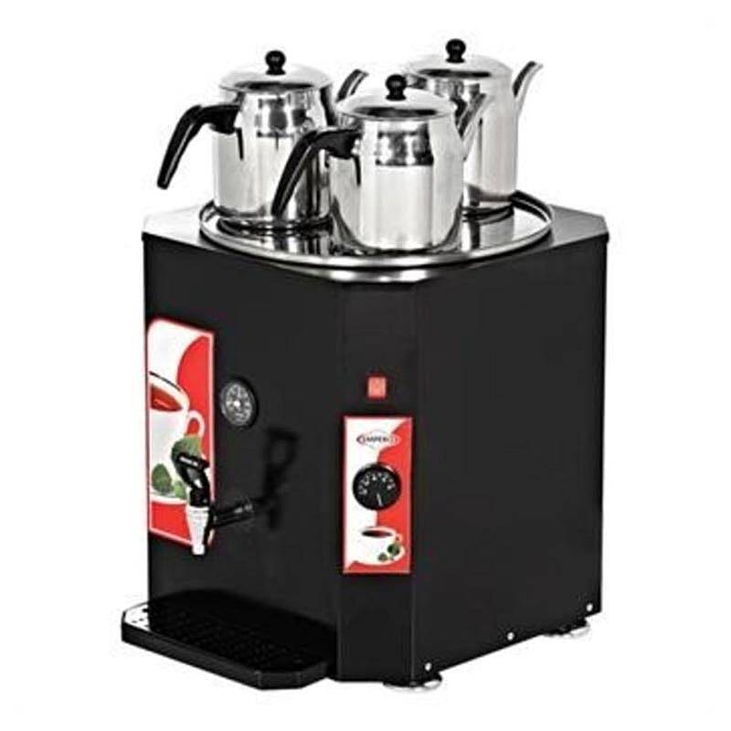 Empero EMP.DCY.350 Çay Otomatı, Paslanmaz Çelik, 350 Bardak Kapasiteli - 1