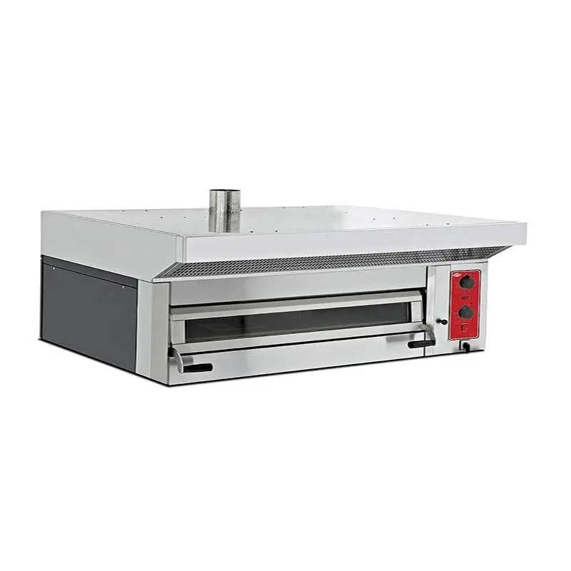 Empero EMP.GF.01.S Gold Midi 34 cm x 4 Pizza Kapasiteli Tek Katlı Pizza Fırını, 7500 Watt, Elektrikli - 1