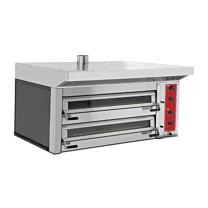 Empero EMP.GF.02.D Gold Maxi 34 cm x 6+6 Pizza Kapasiteli Çift Katlı Pizza Fırını, 20000 watt, Elektrikli - 1
