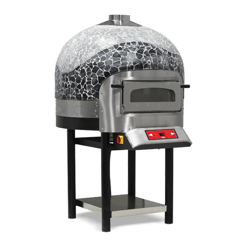 Empero EMP.SPO.01 30 cm x 6 Pizza Kapasiteli Döner Tabanlı Pizza Fırını, 330 kg, Elektrikli - 1