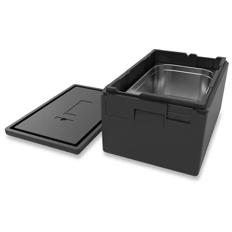 Empero Epp Carrybox Thermobox, 1/1 GN, Üstten Yüklemeli, 46 Lt, 1.2 kg, Siyah - 1