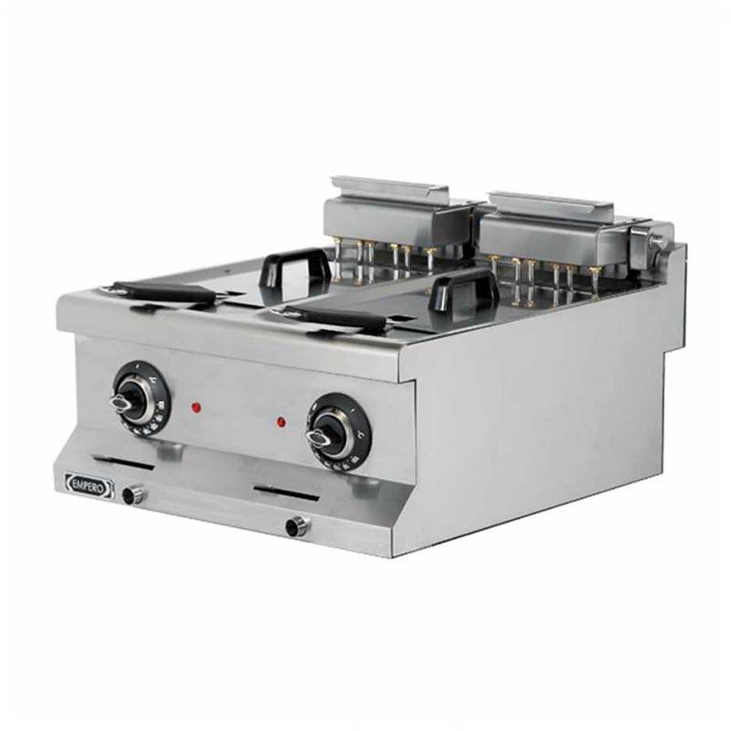 Empero Fritöz, 10+10 Lt, 42 kg, Elektrikli - 1