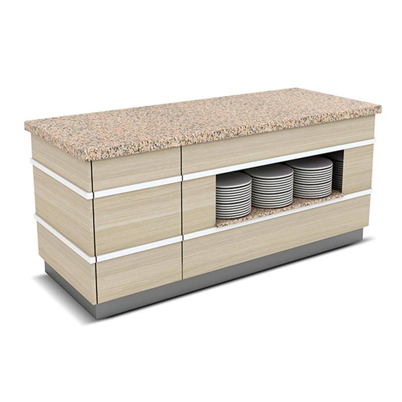 Empero Galata Nötr Servis Ünitesi, Granit Tabla, 100x90x90 cm - 1