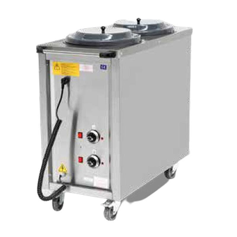 Empero Isıtmalı Tabak Otomatı, Paslanmaz Çelik, Çiftli, 26 Tabak Kapasiteli - Empero