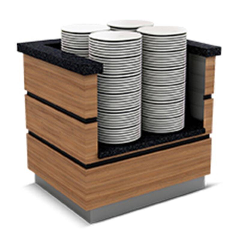 Empero Kapadokya U Form Tabaklık, Granit Tabla, 110x90x90 cm - 1