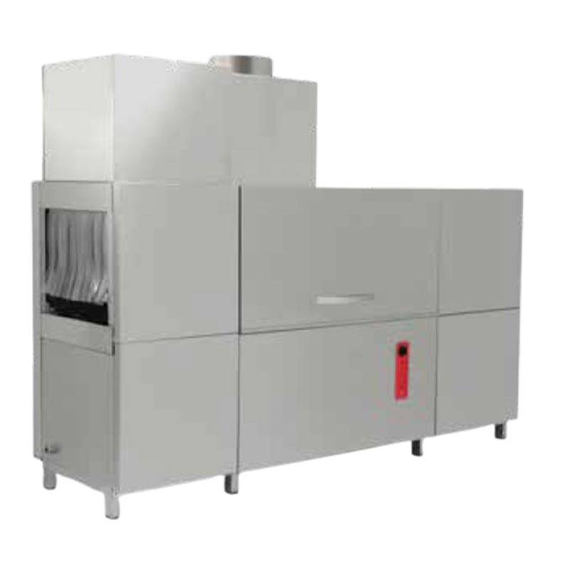 Empero Kurutma Tünelli Konveyörlü Bulaşık Makinesi, 3300 Tabak/Saat, Soldan Giriş, 428 kg - 1