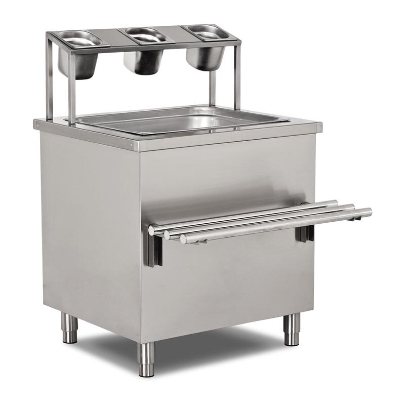 Empero Küver Ünitesi, 80x79x135 cm, Paslanmaz Çelik - Empero