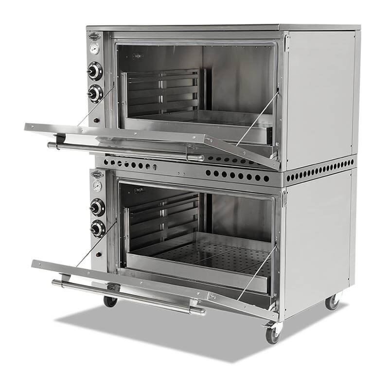 Empero Kuzu Pişirme Fırını, 2 Katlı, Paslanmaz Çelik, 121x97x158 cm - 2