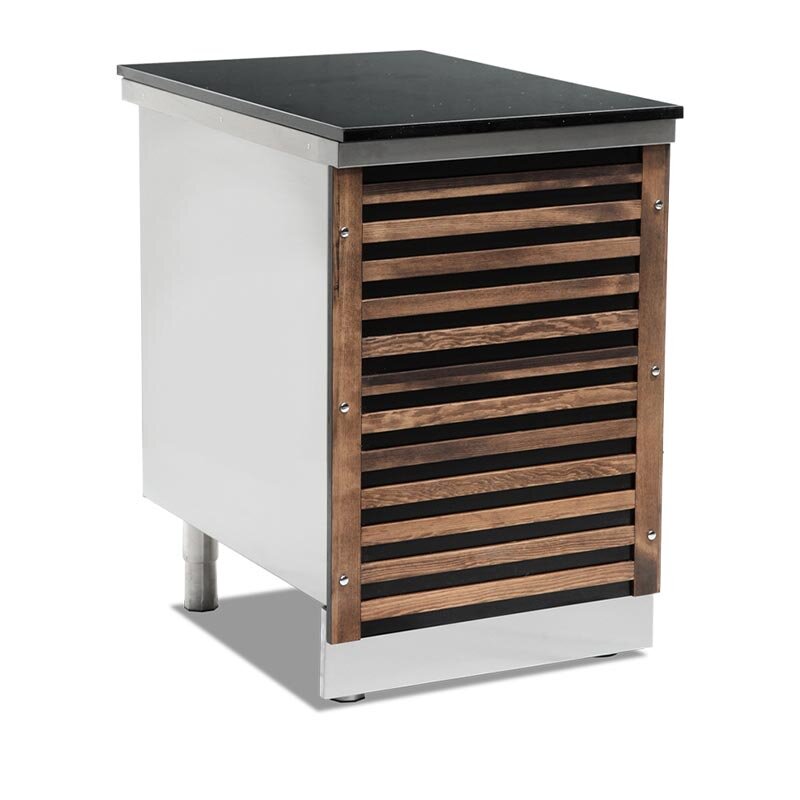 Empero Nötr Servis Ünitesi, Paslanmaz Çelik, 115x79x85 cm - 3