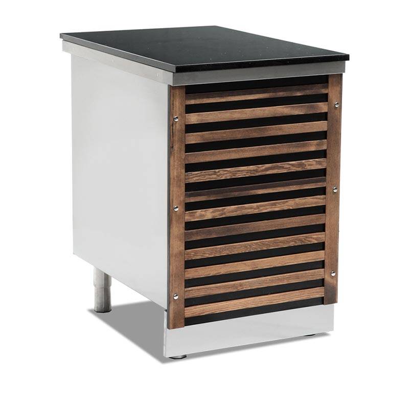 Empero Nötr Servis Ünitesi, Paslanmaz Çelik, 115x79x85 cm - 3