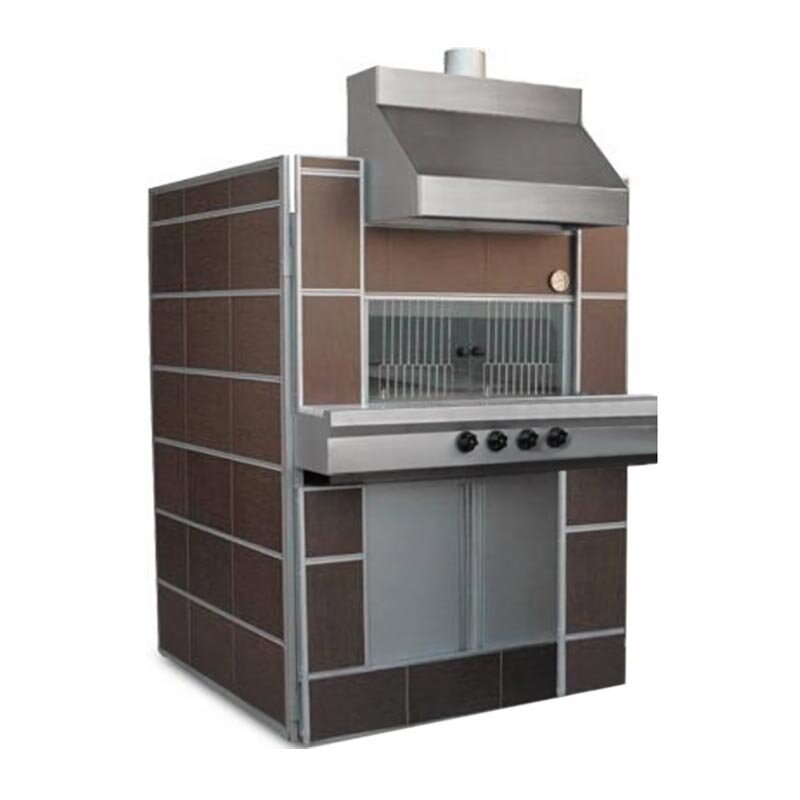 Empero Pide Lahmacun Fırını, Emniyet Ventilli, 1400x1600x1720 mm, Doğalgazlı, Galvanizli Sac - Empero