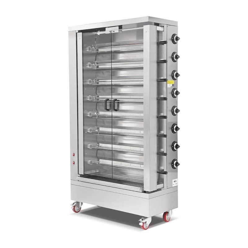 Empero Piliç Kızartma Makinesi, 48'li, Elektrikli, Temperli Cam - 1